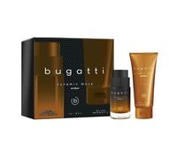 BUGATTI DYNAMIC MOVE AMBER 100ML EDT SPRAY + 200ML GEL DOCCIA NUOVO SET REGALO