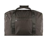 bugatti Elia borsa da viaggio da uomo in nylon, weekender pieghevole con scomparto per laptop da circa 17", marrone