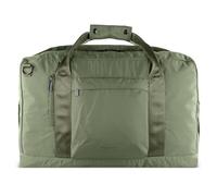 bugatti Elia borsa da viaggio da uomo in nylon, weekender pieghevole con scomparto per laptop da circa 17", pistacchio