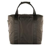 Bugatti Elia shopper da uomo in nylon, borsa pieghevole con scomparto per tablet, marrone