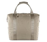 Bugatti Elia shopper da uomo in nylon, borsa pieghevole con scomparto per tablet, taupe