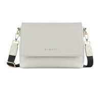 Bugatti Ella borsa a spalla da donna, borsa a tracolla in pelle sintetica stile Saffiano, beige