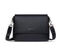 Bugatti Ella borsa a spalla da donna, borsa a tracolla in pelle sintetica stile Saffiano, nera