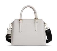 Bugatti Ella Borsa da donna, borsa bowling di medie dimensioni in similpelle stile Saffiano, beige