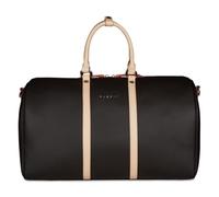 bugatti Ella borsa da viaggio S in ecopelle - borsa da weekend compatta con tracolla, marrone