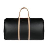 bugatti Ella borsa da viaggio taglia L in ecopelle - borsa da weekend capiente ed elegante con tracolla, nera