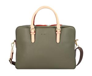 bugatti Ella Briefcase 38 cm scomparto per laptop oliva
