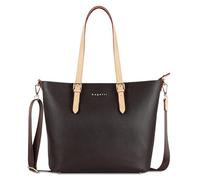 Bugatti Borsa shopper Ella pelle sintetica, marrone scuro, donna, 34 x 32 x 12