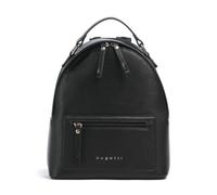 Bugatti Ella zainetto piccolo da donna, zaino giorno alla moda effetto Saffiano in pelle sintetica, nero