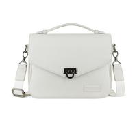 bugatti Elsa Classic Bag, Borsa in pelle da donna, borsa da donna con tracolla, bianco