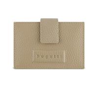 bugatti Elsa portacarte in pelle bovina, portacarte a ventaglio in sabbia