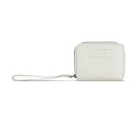 bugatti Elsa portafoglio piccolo con zip e protezione RFID, portafoglio in pelle bianco