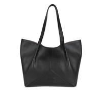 bugatti Elsa Shopper in pelle da donna, borsa con beauty case extra, nero