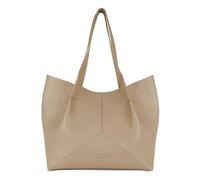 bugatti Elsa Shopper in pelle da donna, borsa con beauty case extra, sabbia