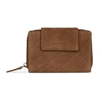 bugatti Fabia Portafoglio da donna in pellecon chiusura a zip e protezione RFID - Cognac