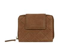 bugatti Fabia Portafoglio da donna in pellecon chiusura a zip e protezione RFID - Cognac