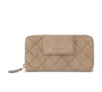 bugatti Fabia Portafoglio lungo da donna in pelle con protezione RFID - Sand