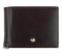 bugatti fermasoldi Neaples Wallet + Dollarclip Brown