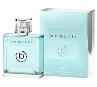 bugatti FORTUNA BLU - Profumo da donna, 60 ml, con flacone in vetro dichiarato, combinazione vivace di bergamotto, peonia, gelsomino, muschio e legno di sandalo, profumo da donna