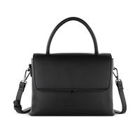 Bugatti Ilva Borsa a tracolla da donna S con beauty case, borsa a mano in similpelle, nero