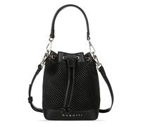 bugatti Julice Borsa a tracolla da donna, borsa a spalla in similpelle goffrata - Nera