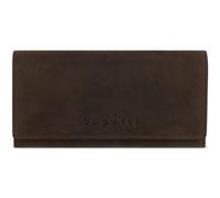 bugatti Ladies Long Wallet With Flap Brown