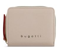 bugatti Ladies Small Zip Around Wallet Beige
