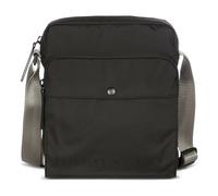bugatti Legere borsa a tracolla da uomo, borsa crossbody leggera in poliestere ripstop, nera