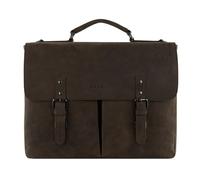 bugatti Luca Cartella Messenger Pelle 39 cm Scomparto per laptop marrone