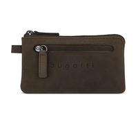 bugatti Luca custodia per chiavi con 2 portachiavi, vera pelle, marrone - in elegante confezione regalo - Marrone