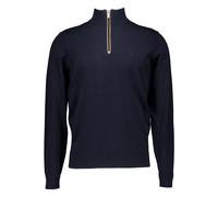 Bugatti - Maglione con mezza zip 7500 - - Knitwear - Uomo - Blu - M