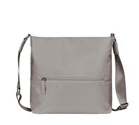 bugatti Mare 1.0 borsa a tracolla donna, leggera borsa in poliestere, media - perfetta per l’uso quotidiano e i viaggi, color tortora