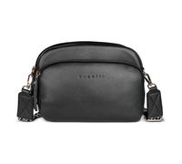 bugatti Mare 3.0 - borsa a tracolla da donna, borsa a spalla di medie dimensioni in ecopelle, nera