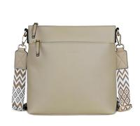 bugatti Mare 3.0 Borsa a tracolla da donna - Borsa da donna leggera in ecopelle, beige