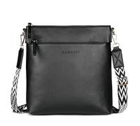 bugatti Mare 3.0 Borsa a tracolla da donna - Borsa da donna leggera in ecopelle, nera