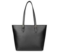 bugatti Mare 3.0 shopper da donna - borsa tote grande e leggera in ecopelle, nera