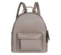 bugatti Mare 3.0 zaino da donna - zaino leggero in ecopelle per l'uso quotidiano e i viaggi, taupe