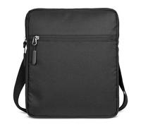 bugatti Mare Basic - borsa a tracolla per donna e uomo, borsa unisex con tracolla regolabile, nera