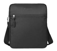 bugatti Mare Basic - borsa a tracolla per donna e uomo, borsa unisex con tracolla regolabile, nera