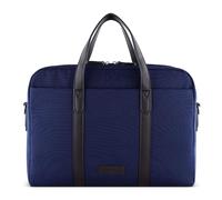 Bugatti Maro Borsa business grande, borsa a tracolla da uomo in poliestere con scomparto per laptop ca. 15“, blu