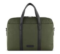 Bugatti Maro Borsa business grande, borsa a tracolla da uomo in poliestere con scomparto per laptop ca. 15”, verde oliva