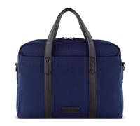 Bugatti Maro Cartella da uomo in poliestere, borsa business con scomparto per laptop da circa 15”, blu