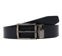 bugatti Men's Reversible Belt 3.5 W90 Multi Dark Blue - accorciabile