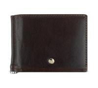 bugatti Neaples Portacarte con clip per banconote, portacarte con protezione RFID, marrone