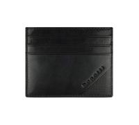 bugatti Nobile Custodia per carta di credito Protezione RFID Vera Pelle 10 cm nero