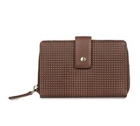 bugatti Noemi Portafoglio da donna con cerniera e protezione RFID - Cognac