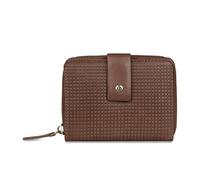 bugatti Noemi portafoglio da donna - portafoglio in pelle con cerniera e RFID - Cognac