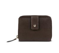 bugatti Noemi portafoglio da donna - portafoglio in pelle con cerniera e RFID - Marrone