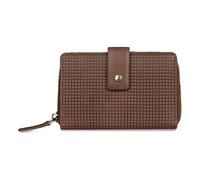 bugatti Noemi Portafoglio da donna con cerniera e protezione RFID - Cognac