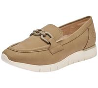 bugatti Optima, Mocassino Donna, Verde Chiaro, 42 EU